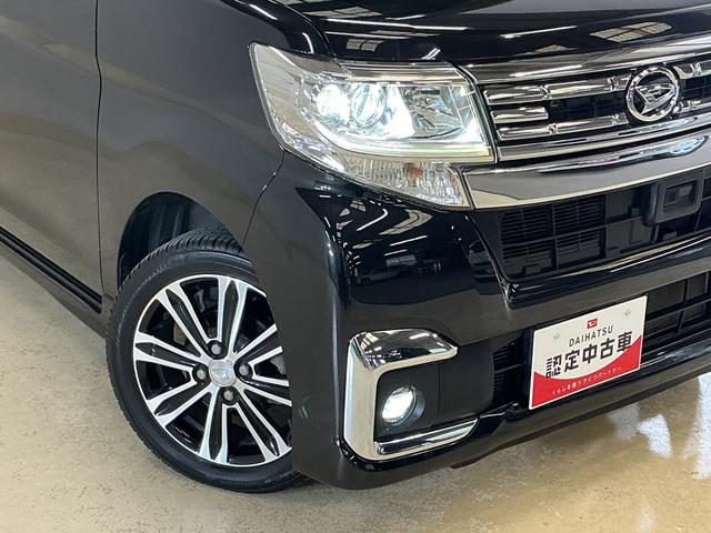 タントカスタムＲＳ　ＳＡII　ナビ　前後ドラレコ　ＤＶＤ　スマアシナビ　前後ドライブレコーダー　両側パワースライドドア　１５インチ純正アルミホイール　ＤＶＤ再生　ワンセグＴＶ　ＬＥＤヘッドライト　オートライト　スマートキー　スマアシ　フォグライト　プッシュスタート（京都府）の中古車