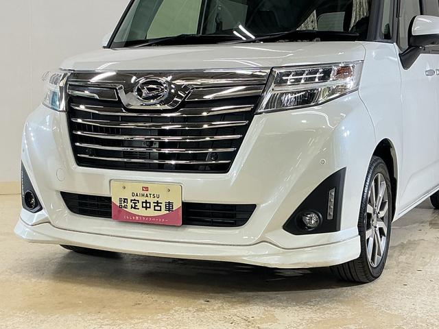 トールカスタムＧ　ターボ　ＳＡIII　ナビ　パノラマモニターナビ　パノラマモニター　ＥＴＣ　フルセグチューナー　ブルートゥース対応　プッシュボタンエンジンスタート　両側リヤパワースライドドア　オートクルーズコントロール　ＬＥＤヘッドライト　コーナーセンサー（京都府）の中古車