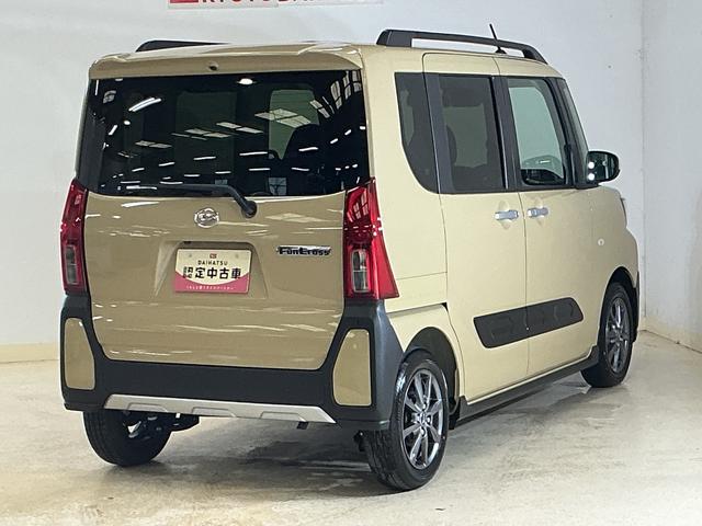 タントファンクロスリミテッド 届出済み未使用車 バックカメラ届出済み未使用車 9型ディスプレイオーディオ バックカメラ ETC 両側パワースライドドア アダプティブクルーズコントロール シートヒーター コーナーセンサー 電動パーキングブレーキ オートハイビーム(京都府)の中古車