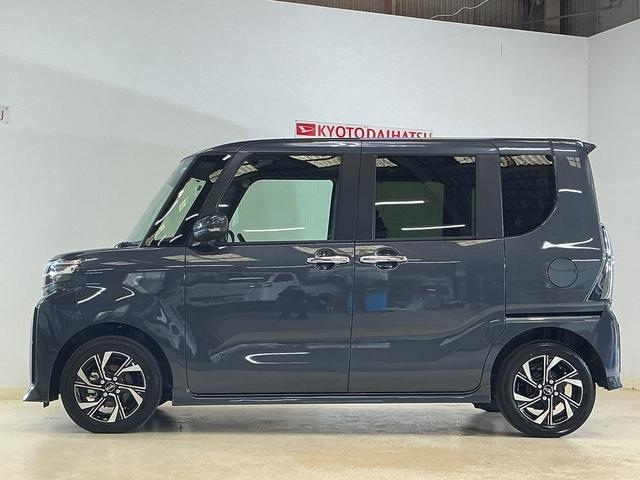 タントカスタムＸリミテッド　バックカメラ　ＥＴＣ　シートヒーターバックカメラ　ＥＴＣ　両側パワースライドドア　アダプティブクルーズコントロール　シートヒーター　コーナーセンサー　電動パーキングブレーキ　オートハイビーム　１４インチ純正アルミホイール　オートライト（京都府）の中古車