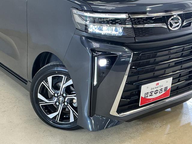 タントカスタムＸリミテッド　バックカメラ　ＥＴＣ　シートヒーターバックカメラ　ＥＴＣ　両側パワースライドドア　アダプティブクルーズコントロール　シートヒーター　コーナーセンサー　電動パーキングブレーキ　オートハイビーム　１４インチ純正アルミホイール　オートライト（京都府）の中古車