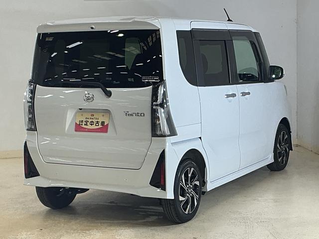 タントカスタムＸ　レンタカーアップ　ナビ　パノラマモニター　ＥＴＣレンタカーアップ　ナビＴＶ　パノラマモニター　ドライブレコーダー　ＥＴＣ　両側パワースライドドア　シートヒーター　コーナーセンサー　電動パーキングブレーキ　オートハイビーム　Ｂｌｕｅｔｏｏｔｈ（京都府）の中古車