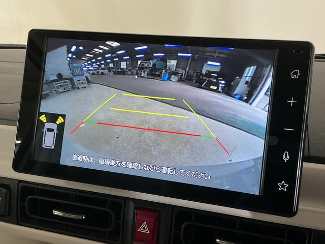 ムーヴキャンバスストライプスＧターボ　届出済未使用車　ディスプレイオーディオ届出済み未使用車　９インチディスプレイオーディオ　バックカメラ　両側パワースライドドア　アダプティブクルーズコントロール　Ｑｉワイヤレス充電器　シートヒーター　コーナーセンサー　電動パーキングブレーキ（京都府）の中古車