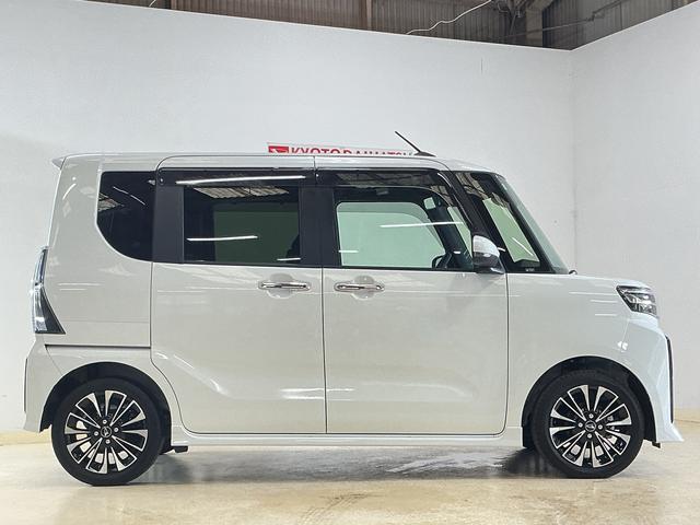 タントカスタムRS ナビ バックカメラ ETC シートヒーターナビ バックカメラ ETC 両側パワースライドドア シートヒーター 電動パーキングブレーキ コーナーセンサー オートハイビーム 15インチ純正アルミホイール Bluetooth USB フルセグTV(京都府)の中古車