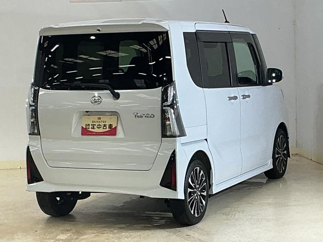 タントカスタムRS ナビ バックカメラ ETC シートヒーターナビ バックカメラ ETC 両側パワースライドドア シートヒーター 電動パーキングブレーキ コーナーセンサー オートハイビーム 15インチ純正アルミホイール Bluetooth USB フルセグTV(京都府)の中古車