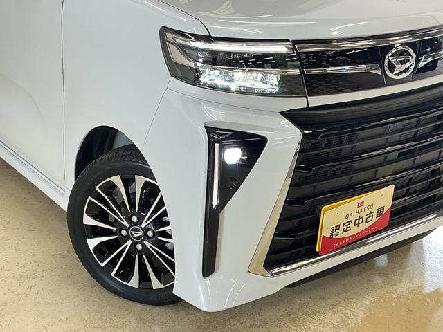 タントカスタムRS ナビ バックカメラ ETC シートヒーターナビ バックカメラ ETC 両側パワースライドドア シートヒーター 電動パーキングブレーキ コーナーセンサー オートハイビーム 15インチ純正アルミホイール Bluetooth USB フルセグTV(京都府)の中古車