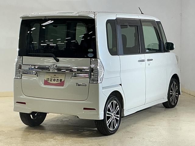 タントカスタムRS SAII ナビ 前後ドラレコ ETC ワンセグナビ 前後ドラレコ ETC 両側パワースライドドア ワンセグTV オートライト プッシュスタート スマートキー スマートアシスト フォグライト アイドリングストップ 15インチ純正アルミホイール(京都府)の中古車