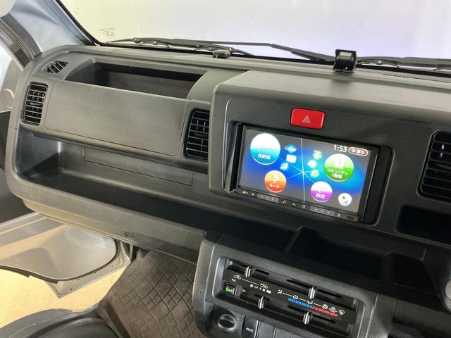 ピクシストラックエクストラ　４ＷＤ　ナビ　ＥＴＣ　３方開　荷台作業灯４ＷＤ　ナビ　ＥＴＣ　３方開　荷台作業灯　Ｂｌｕｅｔｏｏｔｈ　ＤＶＤ再生　フルセグＴＶ　フォグライト　キーレスエントリー　ドアバイザー　マニュアルエアコン　１２Ｖ電源ソケット　ヘッドライトレベライザー（京都府）の中古車