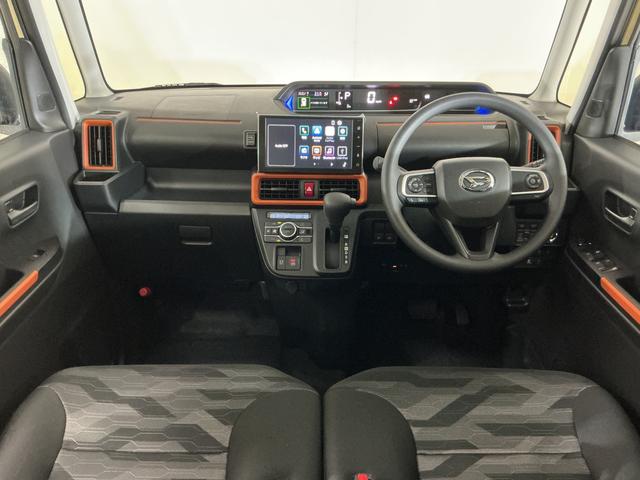 タント 中古車 ファンクロスリミテッド　展示車　９型ディスプレイオーディオ展示車　９インチディスプレイオーディオ　バックカメラ　ＥＴＣ　両側パワースライドドア　アダプティブクルーズコントロール　コーナーセンサー　シートヒーター　Ｂｌｕｅｔｏｏｔｈ　ＵＳＢ接続　フルセグＴＶ