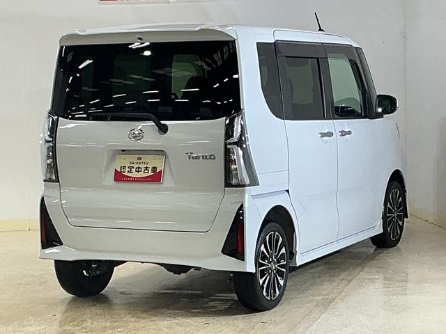 タントカスタムRS 4WD ワンオーナー パノラマモニター ETC4WD ワンオーナー 9インチディスプレイオーディオ パノラマモニター スマートパノラマパーキングアシスト ドラレコ ETC 両側パワースライドドア アダプティブクルーズコントロール シートヒーター(京都府)の中古車