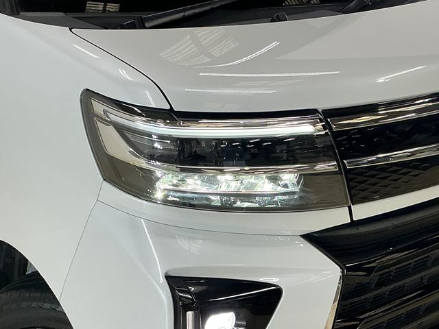 タントカスタムRS 4WD ワンオーナー パノラマモニター ETC4WD ワンオーナー 9インチディスプレイオーディオ パノラマモニター スマートパノラマパーキングアシスト ドラレコ ETC 両側パワースライドドア アダプティブクルーズコントロール シートヒーター(京都府)の中古車