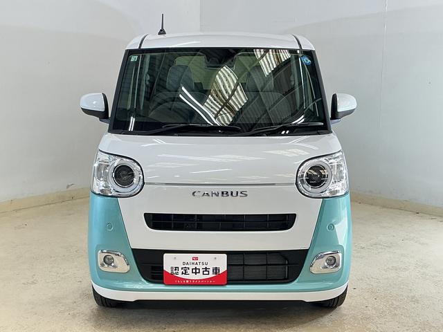 ムーヴキャンバスストライプスＧ　デモカー　９インチディスプレイオーディオデモカー　９インチディスプレイオーディオ　バックカメラ　両側パワースライドドア　ホットカップホルダー　シートヒーター　Ｑｉワイヤレス充電器　コーナーセンサー　電動パーキングブレーキ　オートハイビーム（京都府）の中古車