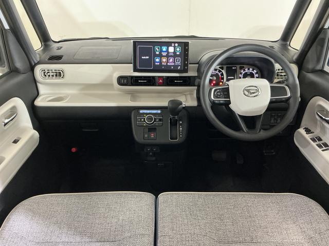 ムーヴキャンバス 中古車 ストライプスＧ　デモカー　禁煙車　９型ディスプレイオーディオデモカー　禁煙　９型ディスプレイオーディオ　バックカメラ　両側パワースライドドア　シートヒーター　ホットカップホルダー　Ｑｉワイヤレス充電器　コーナーセンサー　電動パーキングブレーキ　オートハイビーム