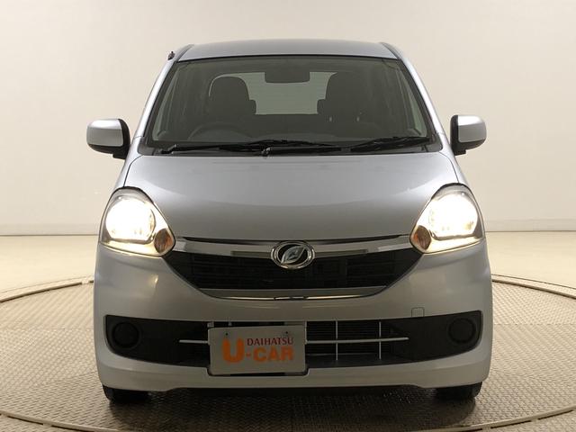 ミライースX SA 14インチアルミホイール CD/AM・FMステレオワンオーナー車 自発光式式デジタルメーター 電動格納式ドアミラー リヤスモークガラス マニュアルエアコン キーレスエントリーシステム リヤヘッドレスト アイドリングストップ スマートアシスト付(広島県)の中古車