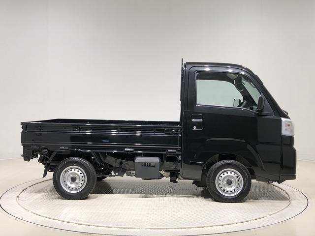 ハイゼットトラックスタンダード　パートタイム４ＷＤ　コーナーセンサーハロゲンヘッドランプ　１２インチスチールホイール　オートライト　アイドリングストップ　コーナーセンサー　スペアタイヤ　トップシェイドガラス（広島県）の中古車