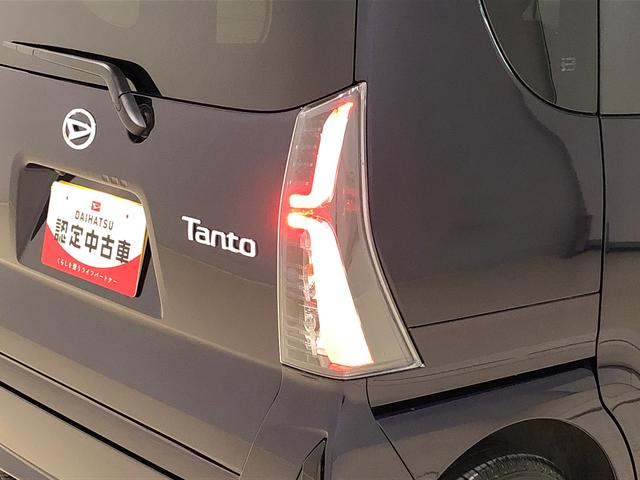 タントカスタムＲＳ　ｅｃｏＩＤＬＥ非装着車　電動パーキングＬＥＤヘッドランプ　フォグランプ　１５インチアルミホイール　プッシュボタンスタート　セキュリティアラーム　電動パーキング　ミラクルオープンドア（広島県）の中古車