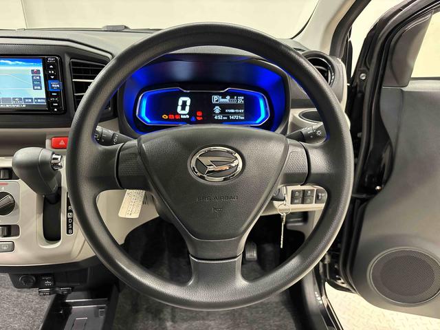 ミライースＸ　リミテッドＳＡIII　ナビゲーション　ＥＴＣＬＥＤヘッドランプ　セキュリティアラーム　コーナーセンサー　１４インチフルホイールキャップ　キーレスエントリー　電動格納式ドアミラー　ショツピングフック　マニュアルエアコン（広島県）の中古車