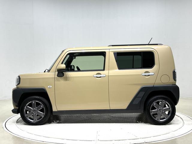 タフトGターボ ナビ バックカメラ ETCスカイフィールトップ LEDオートライト フロントフォグランプ 運転席助手席シートヒーター プッシュボタンスタート キーフリーシステム 電動パーキングブレーキ バックカメラ アルミホイール(広島県)の中古車