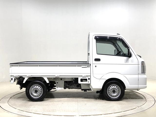 キャリイトラックＫＣエアコン・パワステ　ＡＭ／ＦＭラジオ　４ＷＤマニュアルエアコン　ハロゲンヘッドランプ　パートタイム４ＷＤ　スチールホイール　ＦＭ／ＡＭラジオ（広島県）の中古車