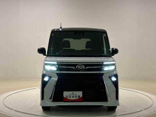 タントカスタムＸ　ミラクルオープンドア　運転席助手席シートヒーターＬＥＤヘッドランプ　フォグランプ　１４インチアルミホイール　プッシュボタンスタート　セキュリティアラーム　オートライト　電動パーキング　ミラクルオープンドア（広島県）の中古車