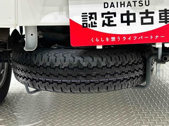 ハイゼットトラックスタンダードＳＡIIIｔ　ハロゲンヘッドランプ　スペアタイヤトップシェイドガラス　運転席バニティミラー　ＡＭ・ＦＭラジオ　マニュアルエアコン　ガードフレーム　衝突警報機能　衝突回避支援ブレーキ　誤発進抑制制御機能　車線逸脱警報機能　先行車発進お知らせ機能（広島県）の中古車