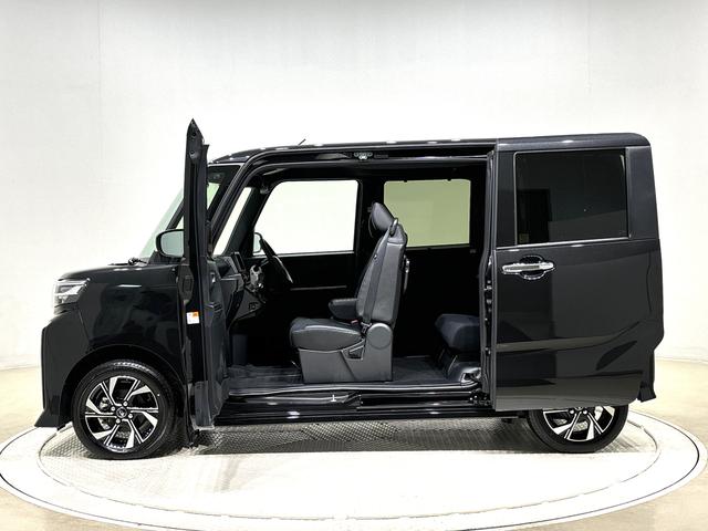 タントカスタムＸ　４ＷＤ　ＣＶＴ車ミラクルオープンドア　ＬＥＤヘッドランプ＆フォグランプ　両側電動スライドドア　キーフリーシステム　運転席・助手席シートヒーター　電動格納ドアミラー　バックカメラ（広島県）の中古車