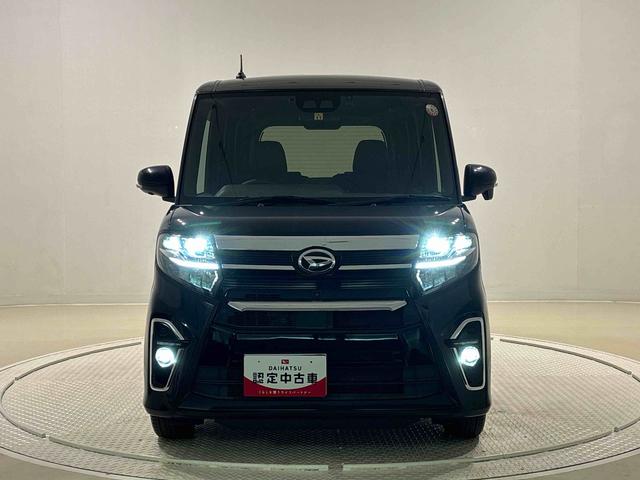 タントカスタムＸＬＥＤオートライト　パワースライドドアウェルカムオープン機能　運転席ロングスライドシ−ト　助手席ロングスライド　助手席イージークローザー　１５インチアルミホイール　キーフリーシステム（広島県）の中古車