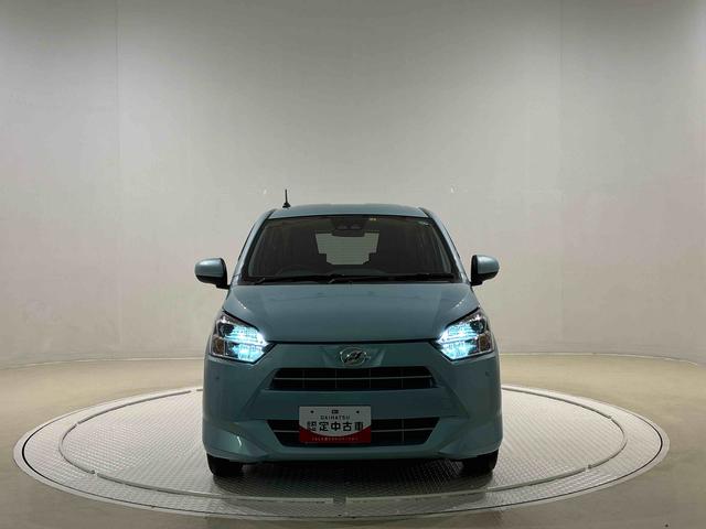 ミライースＸ　ＳＡIII　ＣＤオーディオ　電動格納式ドアミラーＬＥＤヘッドランプ　セキュリティアラーム　コーナーセンサー　フルホイールキャップ　キーレスエントリー　電動格納式ドアミラー　ショツピングフック　マニュアルエアコン（広島県）の中古車