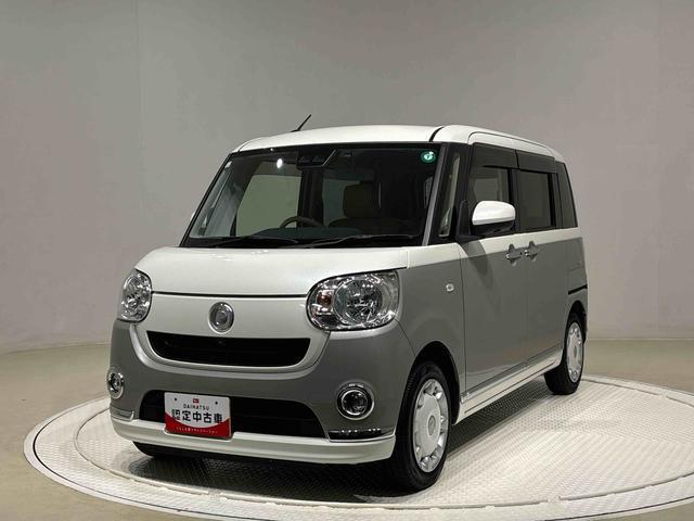 ムーヴキャンバスＸメイクアップリミテッド　ＳＡIII　ナビ　ＥＴＣハロゲンヘッドランプ　ＬＥＤフォグランプ　置き楽ボックス　オートライト　プッシュボタンスタート　セキュリティアラーム　パノラマモニター対応カメラ　両側パワースライドドア（広島県）の中古車