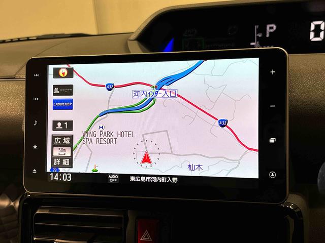 タントカスタムＸセレクション　ナビ　バックカメラＬＥＤオートライト　パワースライドドアウェルカムオープン機能　オート電動格納式ドアミラー　助手席ロングスライド　助手席イージークローザー　アルミホイール　キーフリーシステム（広島県）の中古車