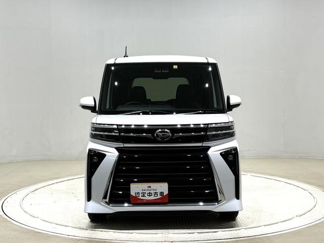 タントカスタムＲＳＬＥＤオートライト　パワースライドドアウェルカムオープン機能　オート電動格納式ドアミラー　助手席ロングスライド　助手席イージークローザー　アルミホイール　キーフリーシステム（広島県）の中古車