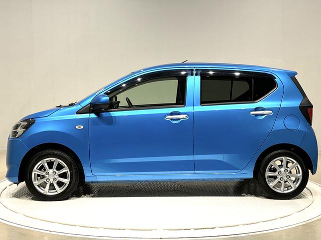 ミライースＧ　リミテッドＳＡIII　　バックカメラ　電動格納ドアミラーＬＥＤヘッドランプ　セキュリティアラーム　コーナーセンサー　１４インチフルホイールキャップ　キーレスエントリー　電動格納式ドアミラー　ショツピングフック　マニュアルエアコン（広島県）の中古車
