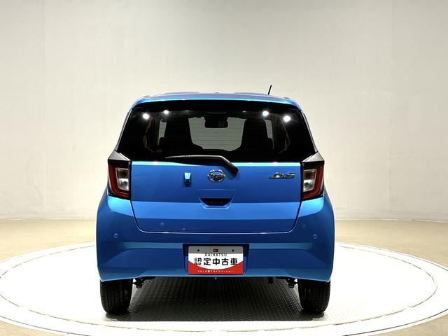 ミライースＧ　リミテッドＳＡIII　　バックカメラ　電動格納ドアミラーＬＥＤヘッドランプ　セキュリティアラーム　コーナーセンサー　１４インチフルホイールキャップ　キーレスエントリー　電動格納式ドアミラー　ショツピングフック　マニュアルエアコン（広島県）の中古車