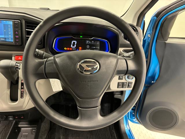 ミライースＧ　リミテッドＳＡIII　　バックカメラ　電動格納ドアミラーＬＥＤヘッドランプ　セキュリティアラーム　コーナーセンサー　１４インチフルホイールキャップ　キーレスエントリー　電動格納式ドアミラー　ショツピングフック　マニュアルエアコン（広島県）の中古車