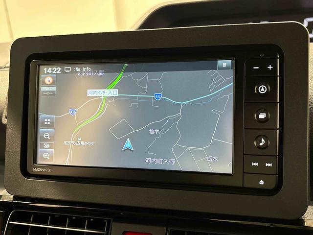 タントカスタムＲＳ　ナビ　ＥＴＣ車載器　ドライブレコーダーＬＥＤオートライト　パワースライドドアウェルカムオープン機能　オート電動格納式ドアミラー　助手席ロングスライド　助手席イージークローザー　アルミホイール　キーフリーシステム（広島県）の中古車