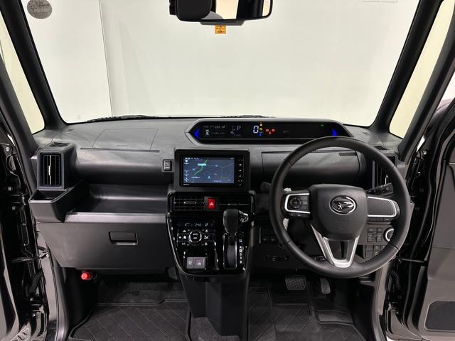 タントカスタムＲＳ　ナビ　ＥＴＣ車載器　ドライブレコーダーＬＥＤオートライト　パワースライドドアウェルカムオープン機能　オート電動格納式ドアミラー　助手席ロングスライド　助手席イージークローザー　アルミホイール　キーフリーシステム（広島県）の中古車