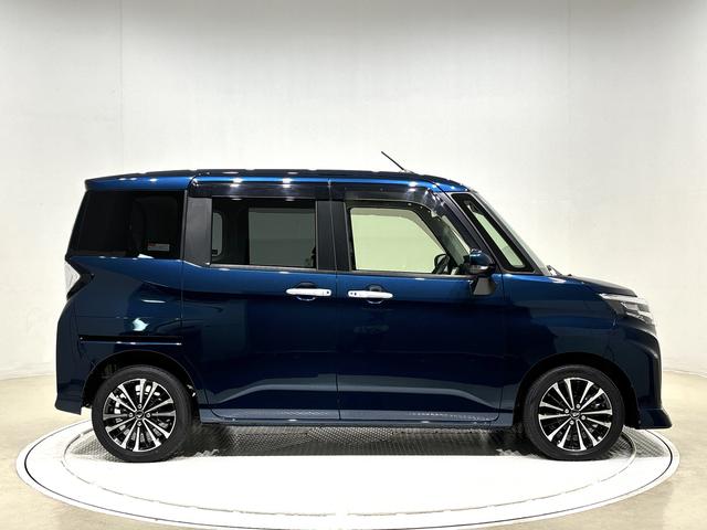 トールカスタムＧ　ターボハロゲンヘッドランプ　１４インチフルホイールキャップ　オートライト　プッシュボタンスタート　クルーズコントロール　パワースライドドア　コーナーセンサー（広島県）の中古車