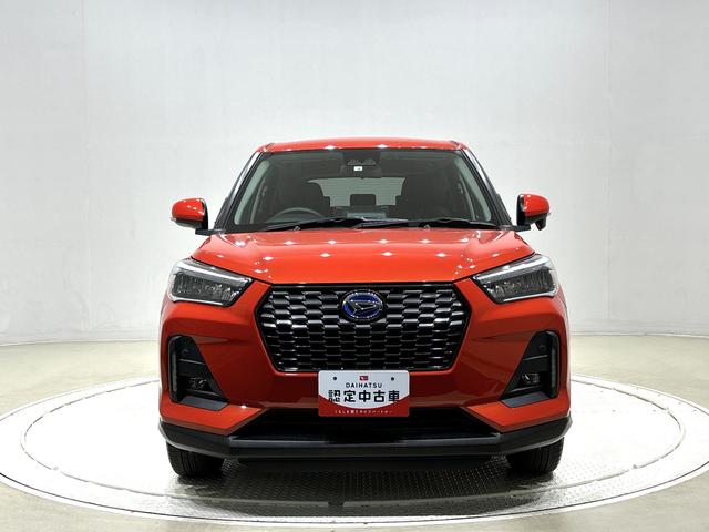 ロッキープレミアムＧ　ＨＥＶ　バックカメラ　前席シートヒーターＬＥＤヘッドランプ・フォグランプ　全車速追従機能付アダプティブクルーズコントロール　レーンキープコントロール　アルミホイール　シーケンシャルターンランプ（広島県）の中古車
