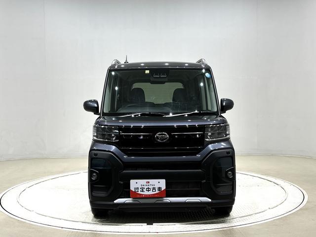 タントファンクロス衝突警報機能　衝突回避支援ブレーキ　車線逸脱警報機能　オートハイビーム　標識認識機能　誤発進抑制制御機能　先行車発進お知らせ機能（広島県）の中古車