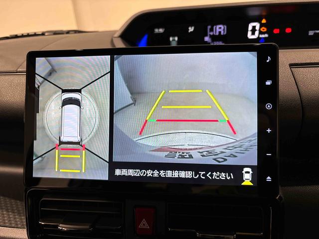タントカスタムＲＳ　ナビ　ドラレコ　パノラマモニターカメラＬＥＤオートライト　パワースライドドアウェルカムオープン機能　助手席ロングスライド　助手席イージークローザー　運転席助手席シートヒーター　セキュリティアラーム　キーレスエントリー　　プッシュスタート（広島県）の中古車