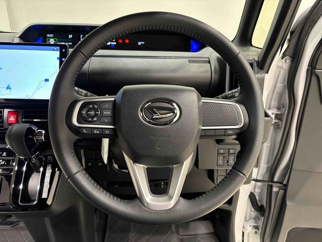 タントカスタムＲＳ　ナビ　ドラレコ　パノラマモニターカメラＬＥＤオートライト　パワースライドドアウェルカムオープン機能　助手席ロングスライド　助手席イージークローザー　運転席助手席シートヒーター　セキュリティアラーム　キーレスエントリー　　プッシュスタート（広島県）の中古車