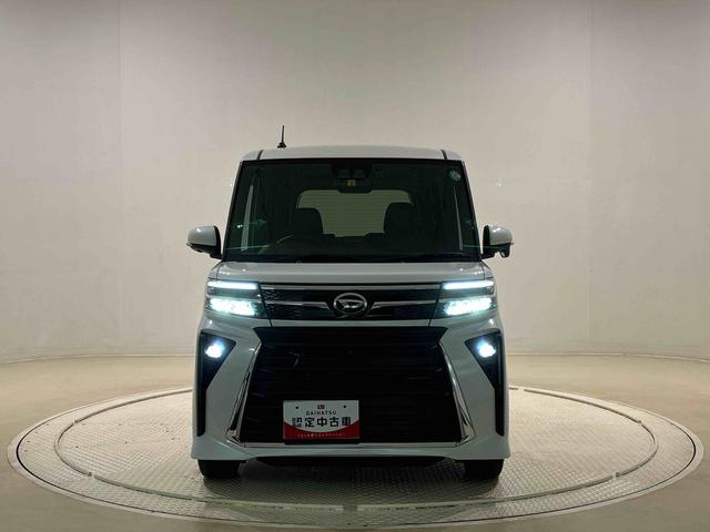 タントカスタムＲＳ　ナビ　ドラレコ　パノラマモニターカメラＬＥＤオートライト　パワースライドドアウェルカムオープン機能　助手席ロングスライド　助手席イージークローザー　運転席助手席シートヒーター　セキュリティアラーム　キーレスエントリー　　プッシュスタート（広島県）の中古車