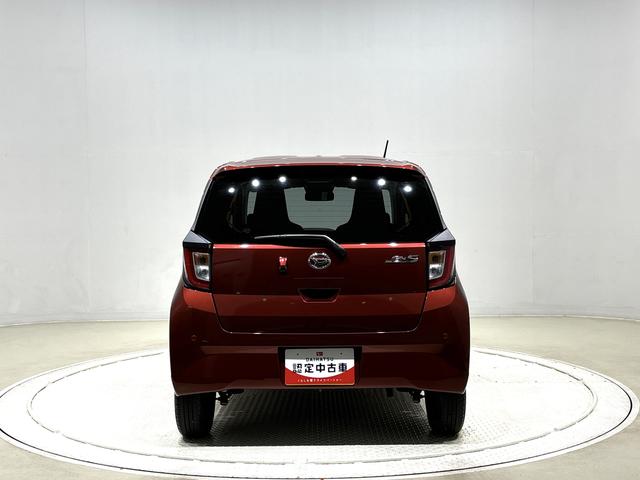 ミライースＸ　リミテッドＳＡIII　オートライト　電動格納式ドアミラーＬＥＤヘッドランプ　セキュリティアラーム　コーナーセンサー　１４インチフルホイールキャップ　キーレスエントリー　　ショツピングフック　マニュアルエアコン　バックカメラ（広島県）の中古車