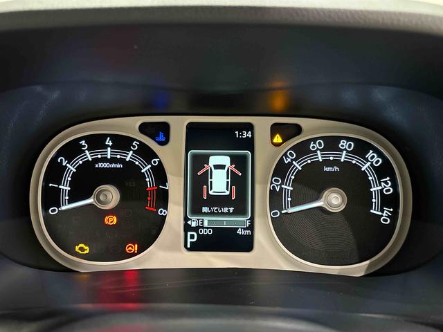 ムーヴキャンバスストライプスＧターボ　　ＬＥＤヘッドライト　キーフリースタートボタン　キーフリー　ＬＥＤヘッドライト　フォグランプ　オートライト　オートハイビーム　両側パワースライドドア　シートヒーター　バックカメラ（広島県）の中古車