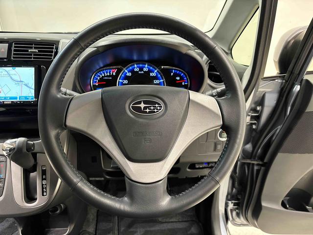 ステラカスタムＲ　ナビ　バックカメラ　ＥＴＣ車載器ＬＥＤオートハイビーム・フォグランプ　運転席シートヒーター　アルミホイール　オートライト　プッシュボタンスタート　セキュリティアラーム（広島県）の中古車