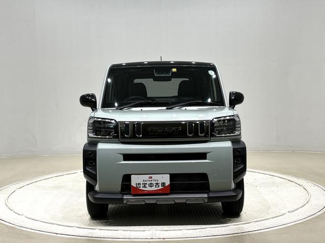 タフトＧターボ　ダーククロムベンチャー　バックカメラスカイフィールトップ　クロムパック　メッキパック　シルバーアンダーガーニッシュ　インテリアアクセント　ＬＥＤオートハイビーム＆フォグランプ　電動パーキングブレーキ　バックカメラ　アルミホイール（広島県）の中古車