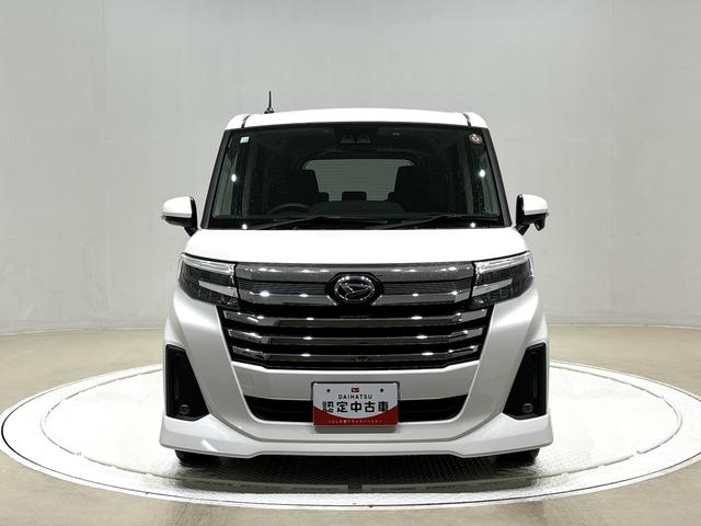 トールカスタムＧ　　　ナビ　ＥＴＣ　ドラレコ　バックモニターＬＥＤヘッドランプ・フォグランプ　　１４インチアルミホイール　オートライト　プッシュボタンスタート　クルーズコントロール　　コーナーセンサー　パワースライドドア　キーフリーシステム（広島県）の中古車