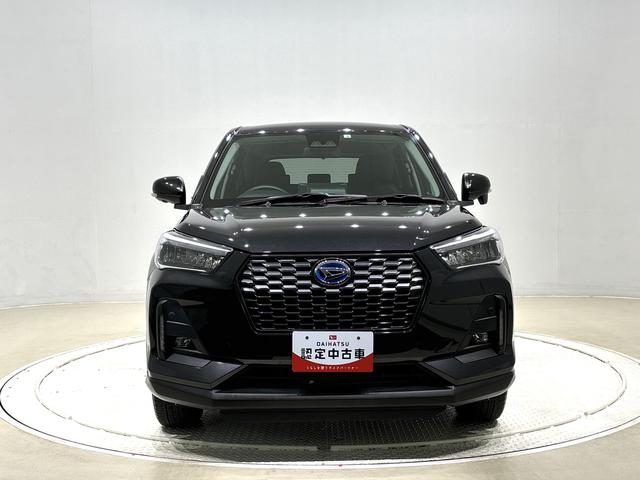ロッキープレミアムＧ　ＨＥＶ運転席・助手席シートヒーター　アルミホイール　電動格納ドアミラー　電動パーキングブレーキ　ＬＥＤヘッドランプ＆フォグランプ　シーケンシャルターンランプ　キーフリーシステム（広島県）の中古車