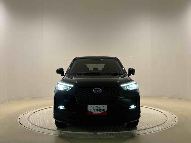 ロッキープレミアムＧ　ＨＥＶ運転席・助手席シートヒーター　アルミホイール　電動格納ドアミラー　電動パーキングブレーキ　ＬＥＤヘッドランプ＆フォグランプ　シーケンシャルターンランプ　キーフリーシステム（広島県）の中古車