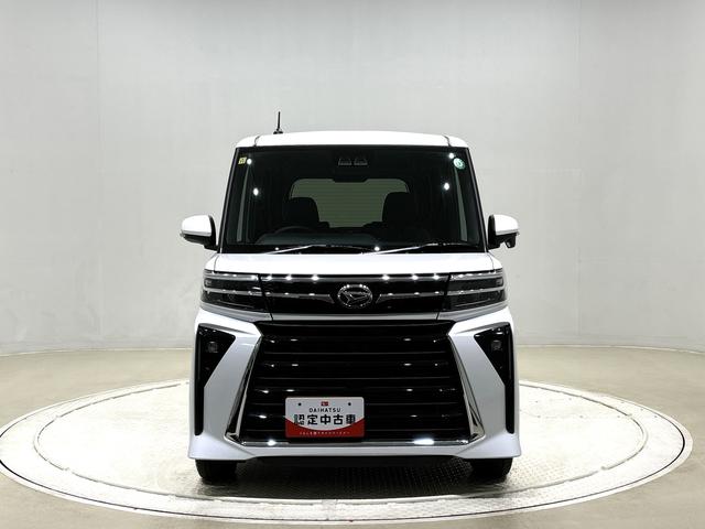 タントカスタムＲＳ　　キーフリーシステム　バックカメラＬＥＤオートライト　パワースライドドアウェルカムオープン機能　電動パーキングブレーキ　運転席助手席シートヒーター　アルミホイール　キーフリーシステム　　オート電動格納式ドアミラー　ステアリングスイッチ（広島県）の中古車